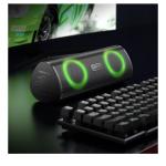 Borofone BP18 Portable Hi-Fi Sound Mini Speaker – Bluetooth 5.3, Dual 5W Drivers, RGB Lighting