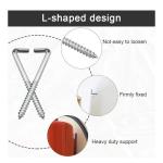Shind L Screws 3.5x40x17mm – 167-Piece Pack | Durable Steel Fasteners for DIY & Construction