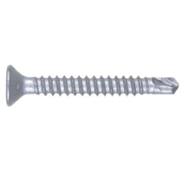 Shind 4.2 x 32mm Silver Self-Drilling Screws – 205-Pack, Bugle Head, Steel Construction