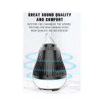 ZQS1317 Camping Hanging Light Bluetooth Speaker – 8W Wireless Speaker with LED Lantern & 1500mAh Battery