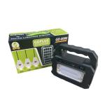 GDPlus GD-8080 4000mAh Portable Solar Lighting System with 3 LED Bulbs & USB Charging