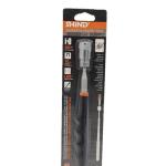 Shind 30659 Telescoping Magnetic Pickup Tool with LED Light – 15 lb Pull, Rotating Joint