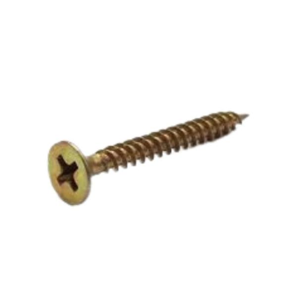 Shind 4.8 x 50mm Gold Hex Head Self-Drilling Screws – 93-Pack for Metal & Wood Fastening