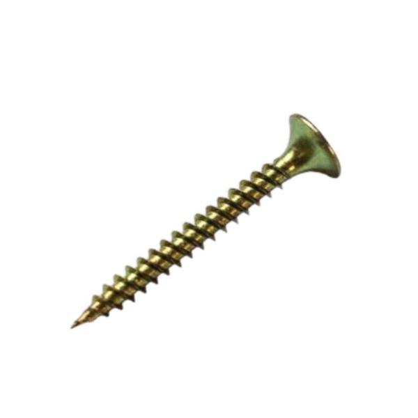 Shind 5.0 x 60mm Gold Carbon Steel Screws – 129pcs | Durable, Corrosion-Resistant Fasteners for Wood & General Construction
