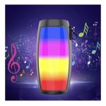 ZQS1202 Super Bass Mini Portable Bluetooth Speaker – 1500mAh Battery, RGB LED Light, Wireless Audio