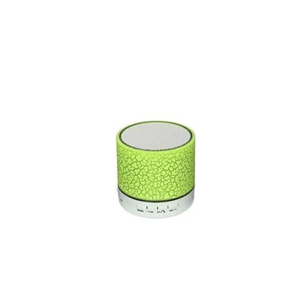 Portable Bluetooth Speaker with Colorful LED Lights, FM Radio, USB/TF Playback – Model Q4